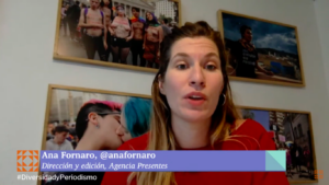Ana Fornaro is co-director and co-founder of Agencia Presentes