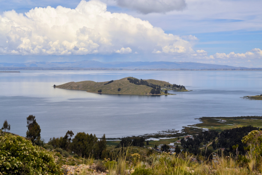 The Island of the Moon, or Coati Island, sits in the middle of Lake Titicaca in Bolivia.